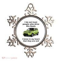 Funny Meme I Do Not Trust People Who Drive Kia Souls Joke Ornament thumb 0