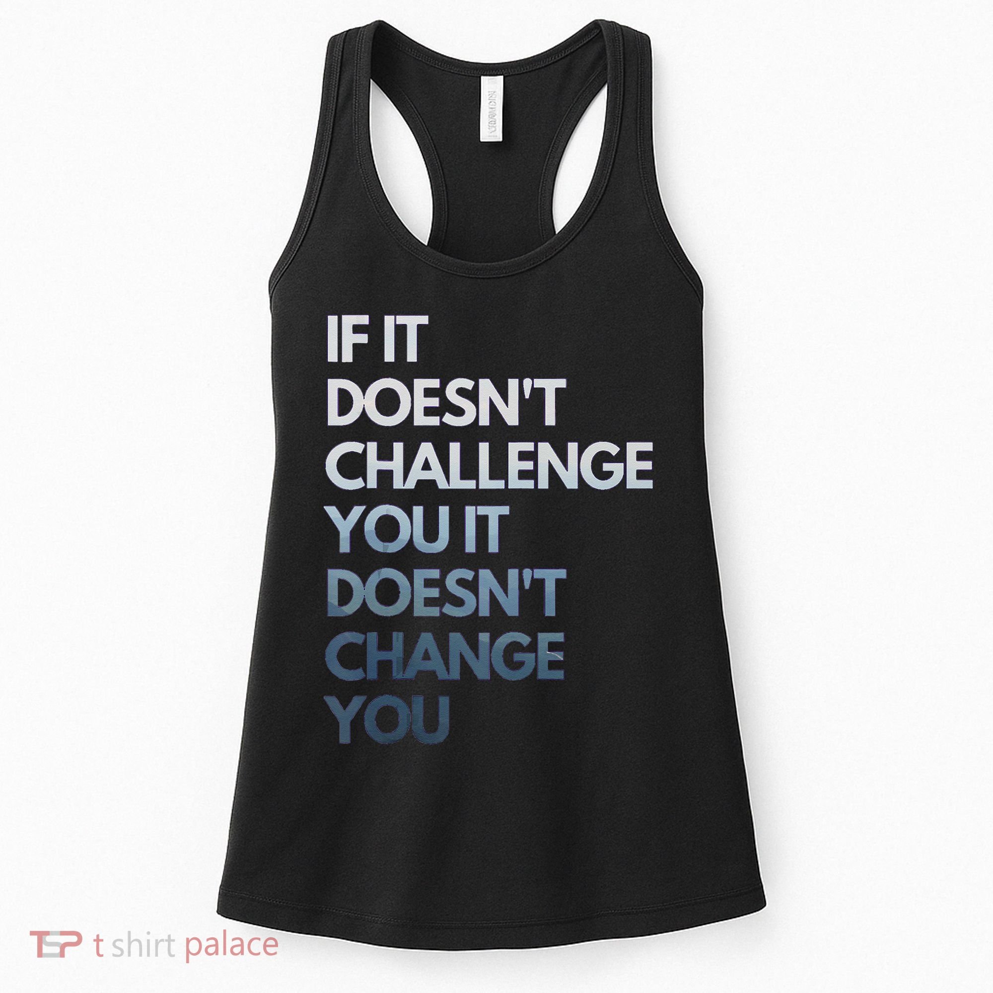Fitness Motivation Inspirational Quote Fitness Women's Tank Top