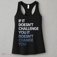 Fitness Motivation Inspirational Quote Fitness Women's Tank Top thumb 3