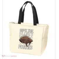 Funny Manatee I Save The Floaty Potatoes I Manatee Tote Bag thumb 3