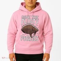 Funny Manatee I Save The Floaty Potatoes I Manatee Hoodie thumb 2