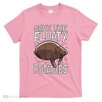 Funny Manatee I Save The Floaty Potatoes I Manatee T-Shirt thumb 0