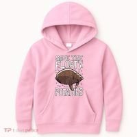 Funny Manatee I Save The Floaty Potatoes I Manatee Kids Hoodie thumb 0