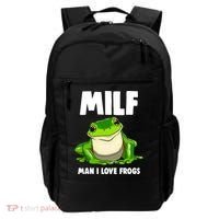 Funny Man I Love Frogs Tee Shirts Frog Love Backpack thumb 0