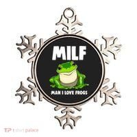 Funny Man I Love Frogs Tee Shirts Frog Love Ornament thumb 0