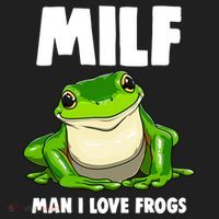 Funny Man I Love Frogs Tee Shirts Frog Love Zone Performance Long-Sleeve T-Shirt thumb 2