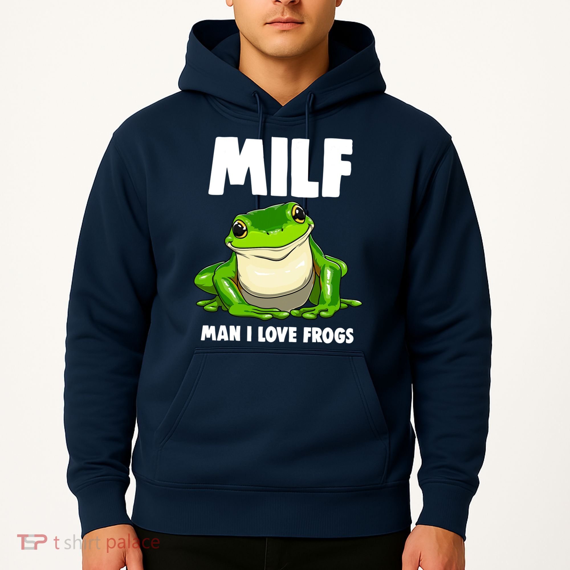 Funny Man I Love Frogs Tee Shirts Frog Love Hoodie
