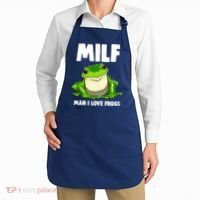 Funny Man I Love Frogs Tee Shirts Frog Love Apron thumb 2