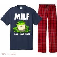 Funny Man I Love Frogs Tee Shirts Frog Love Pajama Set thumb 0