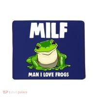Funny Man I Love Frogs Tee Shirts Frog Love Mousepad thumb 0