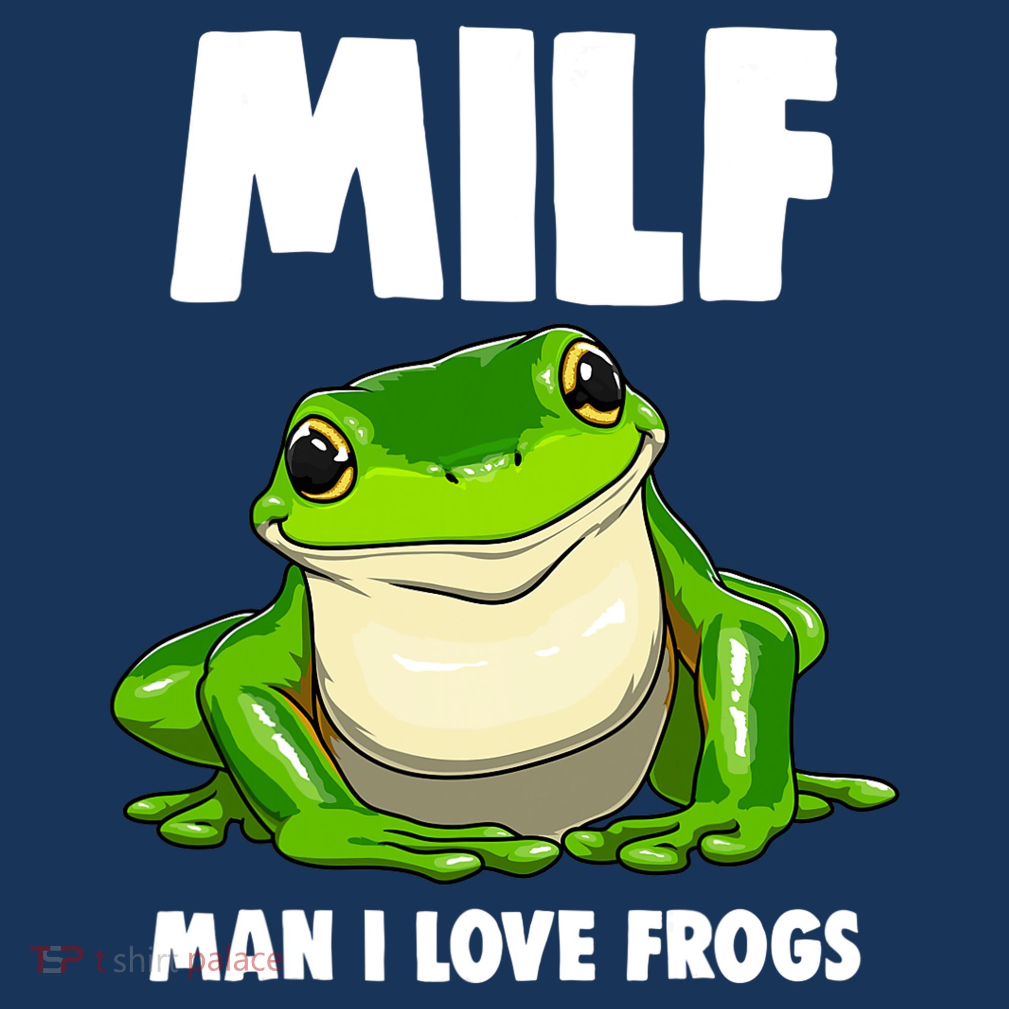 Funny Man I Love Frogs Tee Shirts Frog Love Women's Tank Top