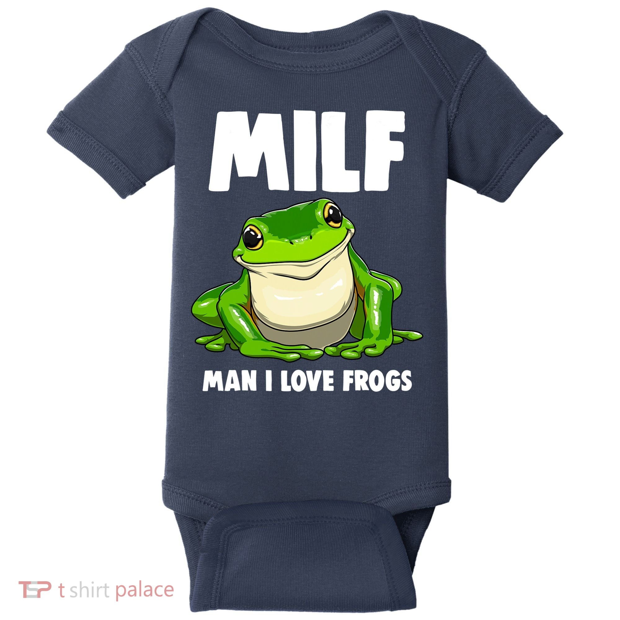 Funny Man I Love Frogs Tee Shirts Frog Love Baby Bodysuit