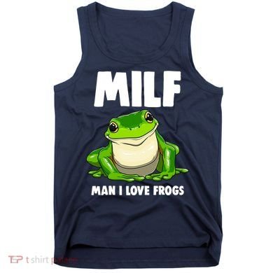 Funny Man I Love Frogs Tee Shirts Frog Love Tank Top