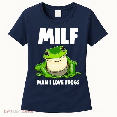 Funny Man I Love Frogs Tee Shirts Frog Love Women's T-Shirt