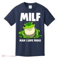 Funny Man I Love Frogs Tee Shirts Frog Love Kids T-Shirt thumb 0
