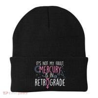 Funny Mercury In Retrograde Astrology Cute Gift Beanie thumb 0