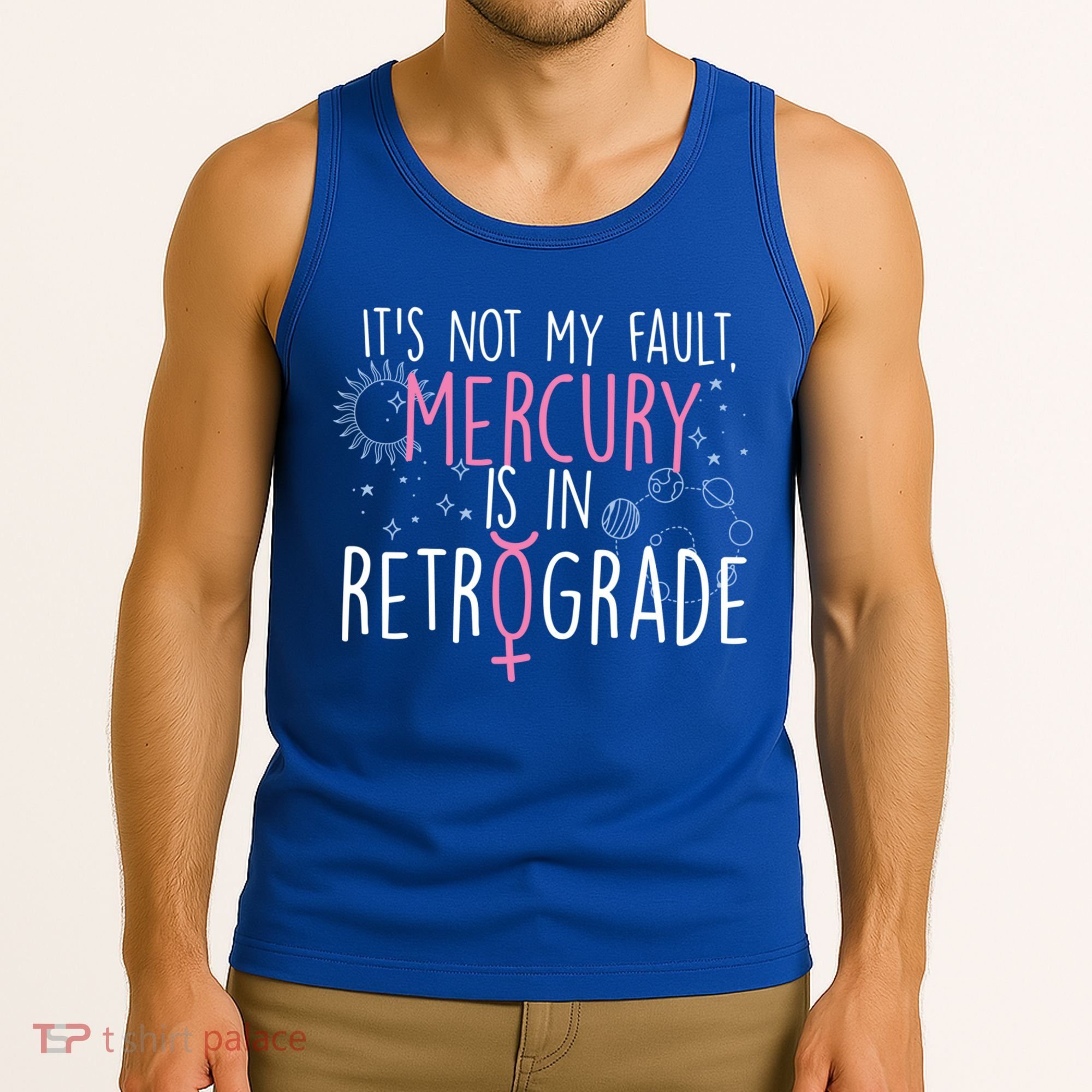 Funny Mercury In Retrograde Astrology Cute Gift Tank Top