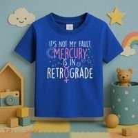 Funny Mercury In Retrograde Astrology Cute Gift Toddler T-Shirt thumb 3