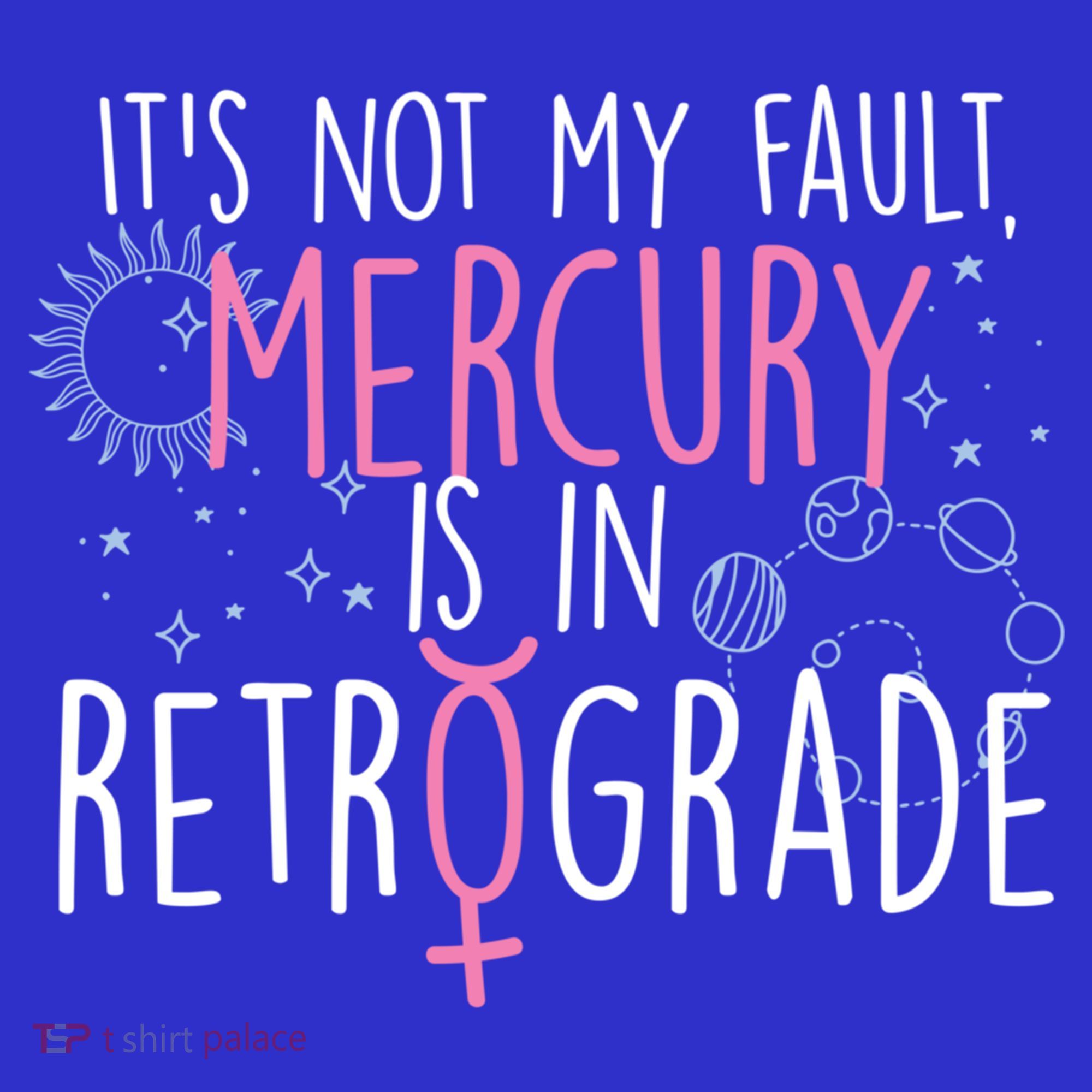 Funny Mercury In Retrograde Astrology Cute Gift Visor
