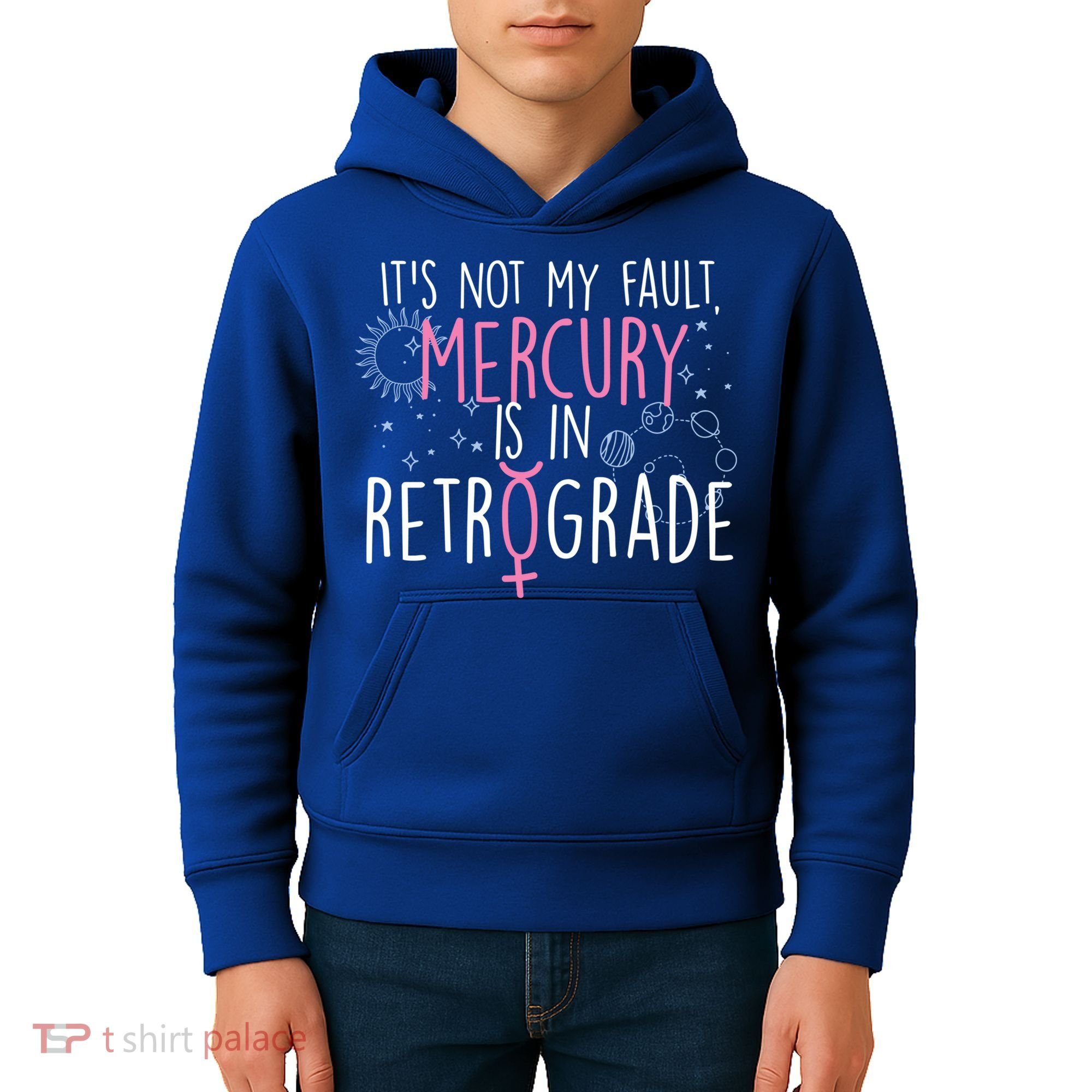 Funny Mercury In Retrograde Astrology Cute Gift Kids Hoodie