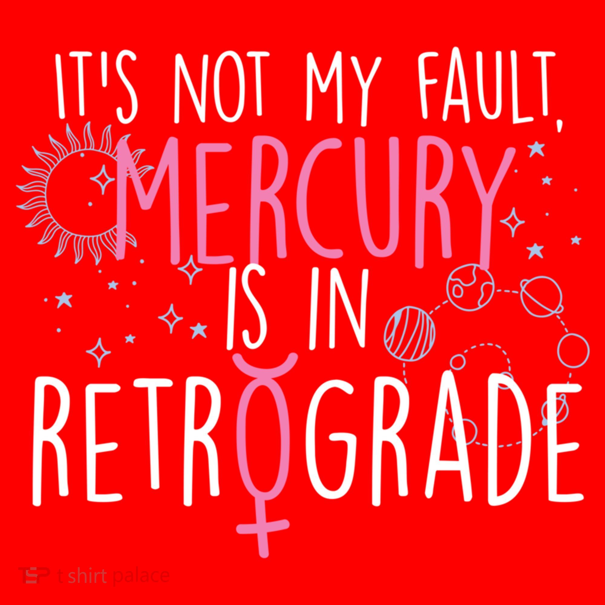Funny Mercury In Retrograde Astrology Cute Gift Santa Hat