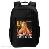 Funny Made It To May Teacher Last Day Of School Backpack thumb 0