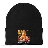 Funny Made It To May Teacher Last Day Of School Beanie thumb 0
