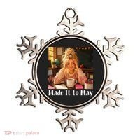 Funny Made It To May Teacher Last Day Of School Ornament thumb 0