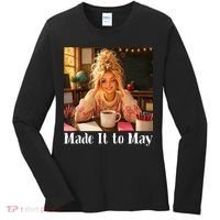 Funny Made It To May Teacher Last Day Of School Women's Long Sleeve Shirt thumb 0