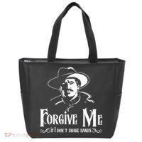 Forgive Me If I DonT Shake Hand Tote Bag thumb 0