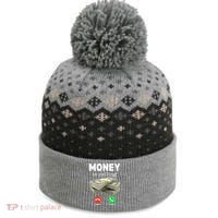 Funny Money Is Calling Dollar Cash Phone Screen The Baniff Cuffed Pom Beanie thumb 0