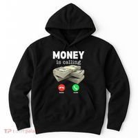 Funny Money Is Calling Dollar Cash Phone Screen Hoodie thumb 0