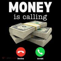 Funny Money Is Calling Dollar Cash Phone Screen Coffee Mug thumb 5