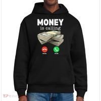 Funny Money Is Calling Dollar Cash Phone Screen District V.I.T. Heavyweight Hoodie thumb 0