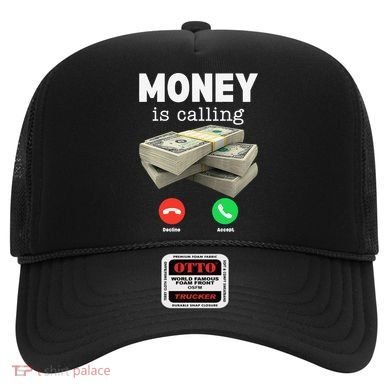 Funny Money Is Calling Dollar Cash Phone Screen Hat