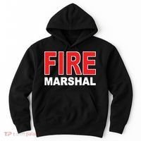 FIRE MARSHAL INVESTIGATOR COMMISSIONER FIREFIGHTER Hoodie thumb 0
