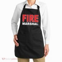 FIRE MARSHAL INVESTIGATOR COMMISSIONER FIREFIGHTER Apron thumb 2