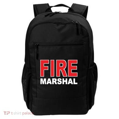 FIRE MARSHAL INVESTIGATOR COMMISSIONER FIREFIGHTER Backpack