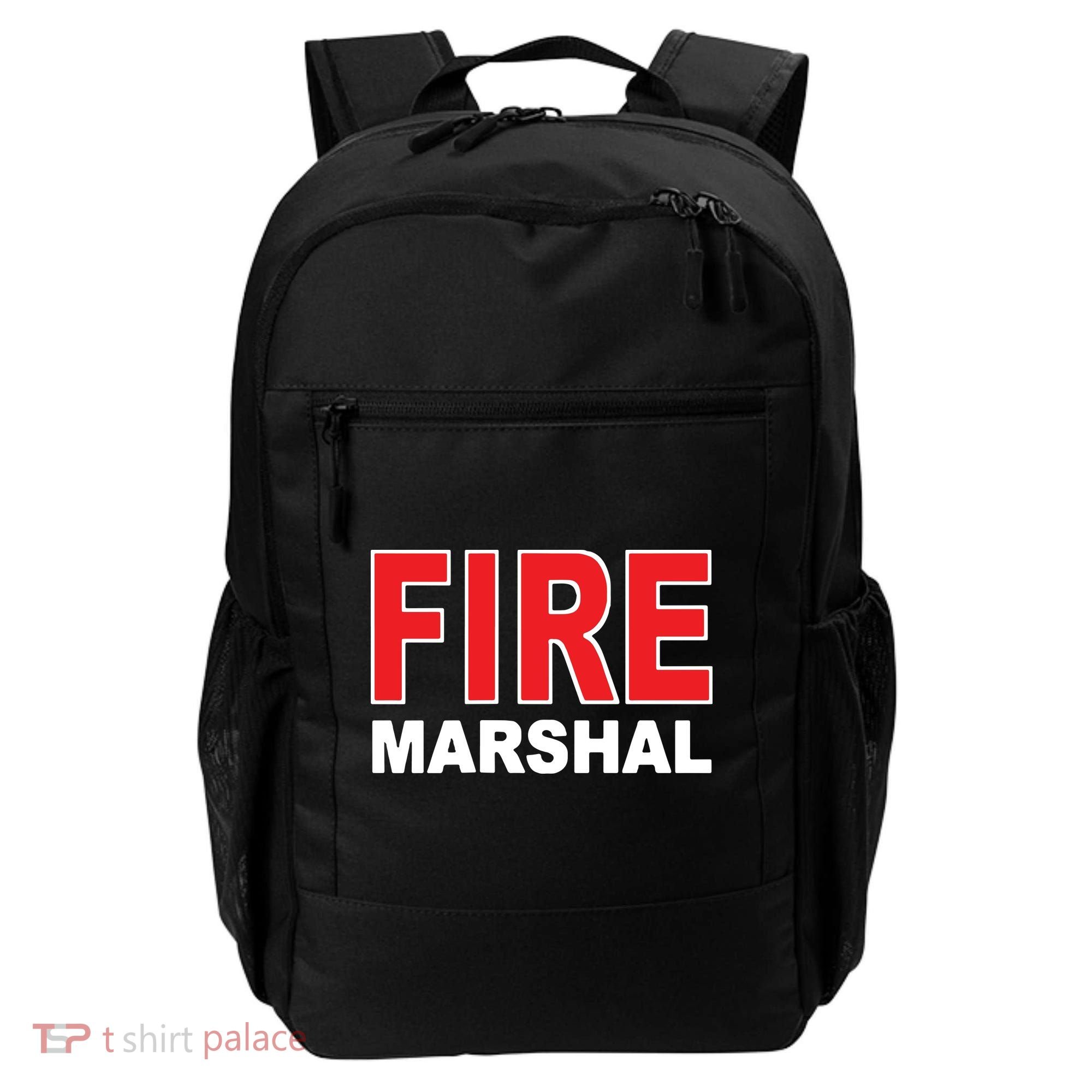 FIRE MARSHAL INVESTIGATOR COMMISSIONER FIREFIGHTER Backpack