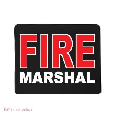 FIRE MARSHAL INVESTIGATOR COMMISSIONER FIREFIGHTER Mousepad
