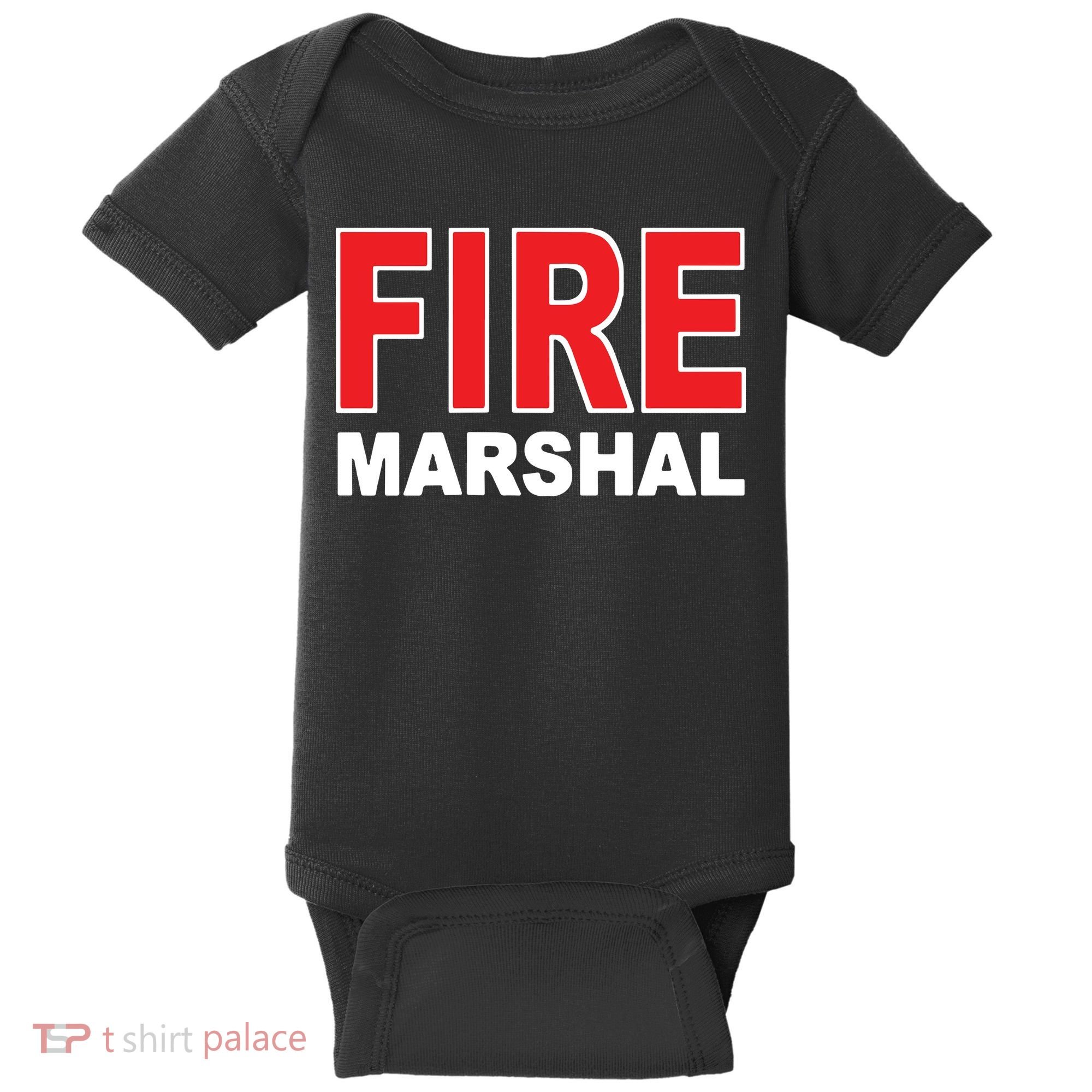 FIRE MARSHAL INVESTIGATOR COMMISSIONER FIREFIGHTER Baby Bodysuit