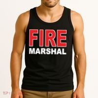 FIRE MARSHAL INVESTIGATOR COMMISSIONER FIREFIGHTER Tank Top thumb 3