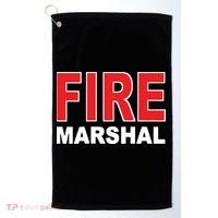 FIRE MARSHAL INVESTIGATOR COMMISSIONER FIREFIGHTER Golf Towel thumb 0