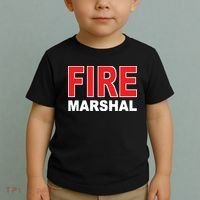 FIRE MARSHAL INVESTIGATOR COMMISSIONER FIREFIGHTER Toddler T-Shirt thumb 2