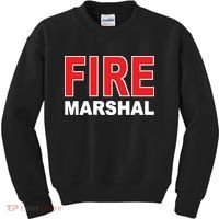 FIRE MARSHAL INVESTIGATOR COMMISSIONER FIREFIGHTER Kids Sweatshirt thumb 0