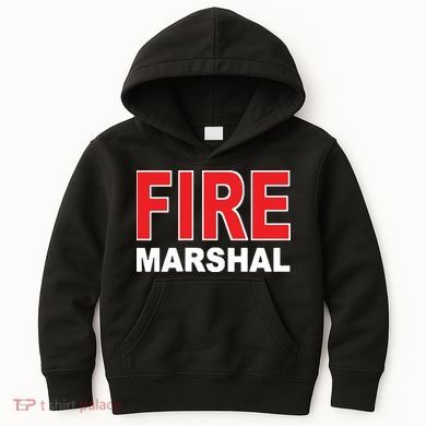 FIRE MARSHAL INVESTIGATOR COMMISSIONER FIREFIGHTER Kids Hoodie