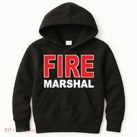 FIRE MARSHAL INVESTIGATOR COMMISSIONER FIREFIGHTER Kids Hoodie thumb 0