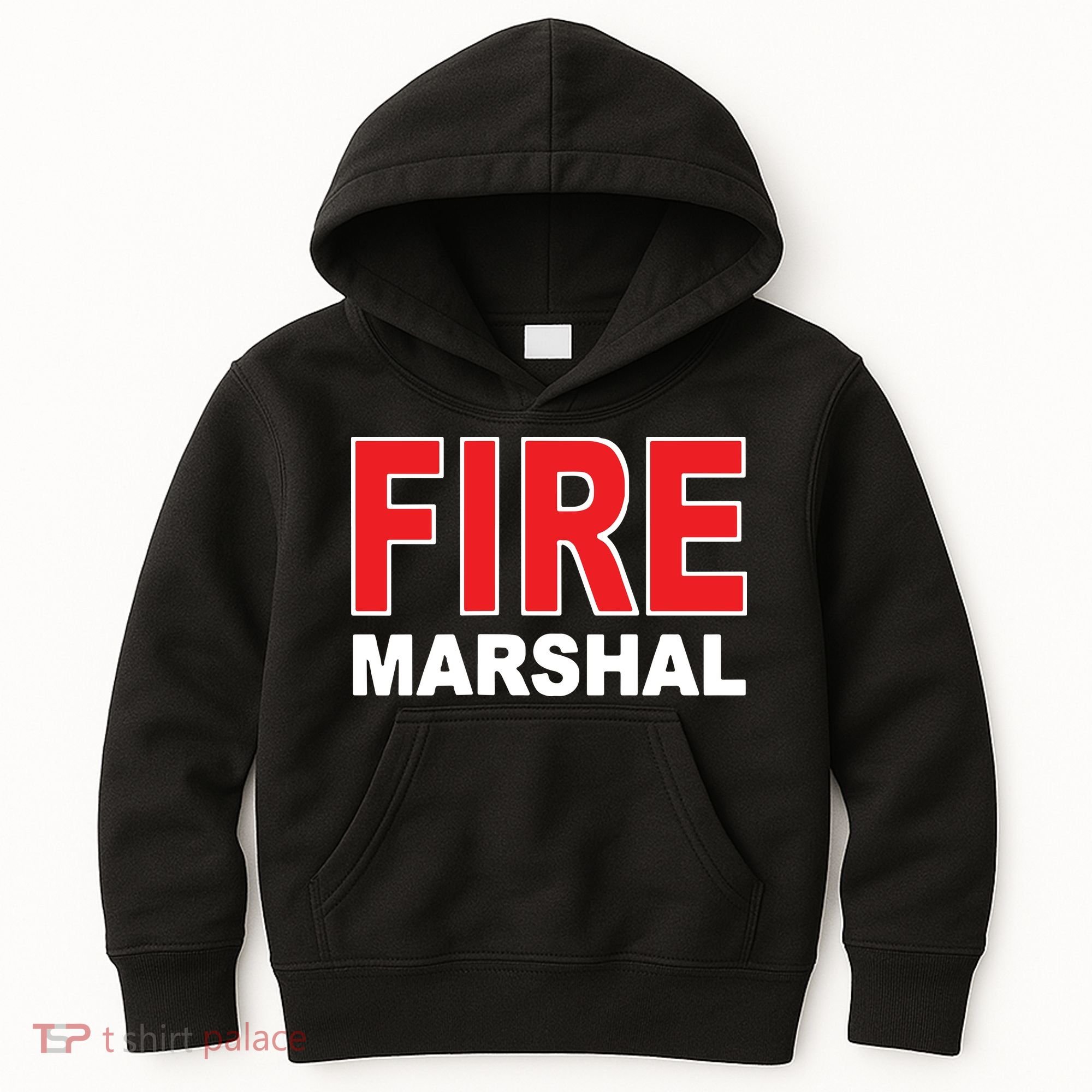 FIRE MARSHAL INVESTIGATOR COMMISSIONER FIREFIGHTER Kids Hoodie