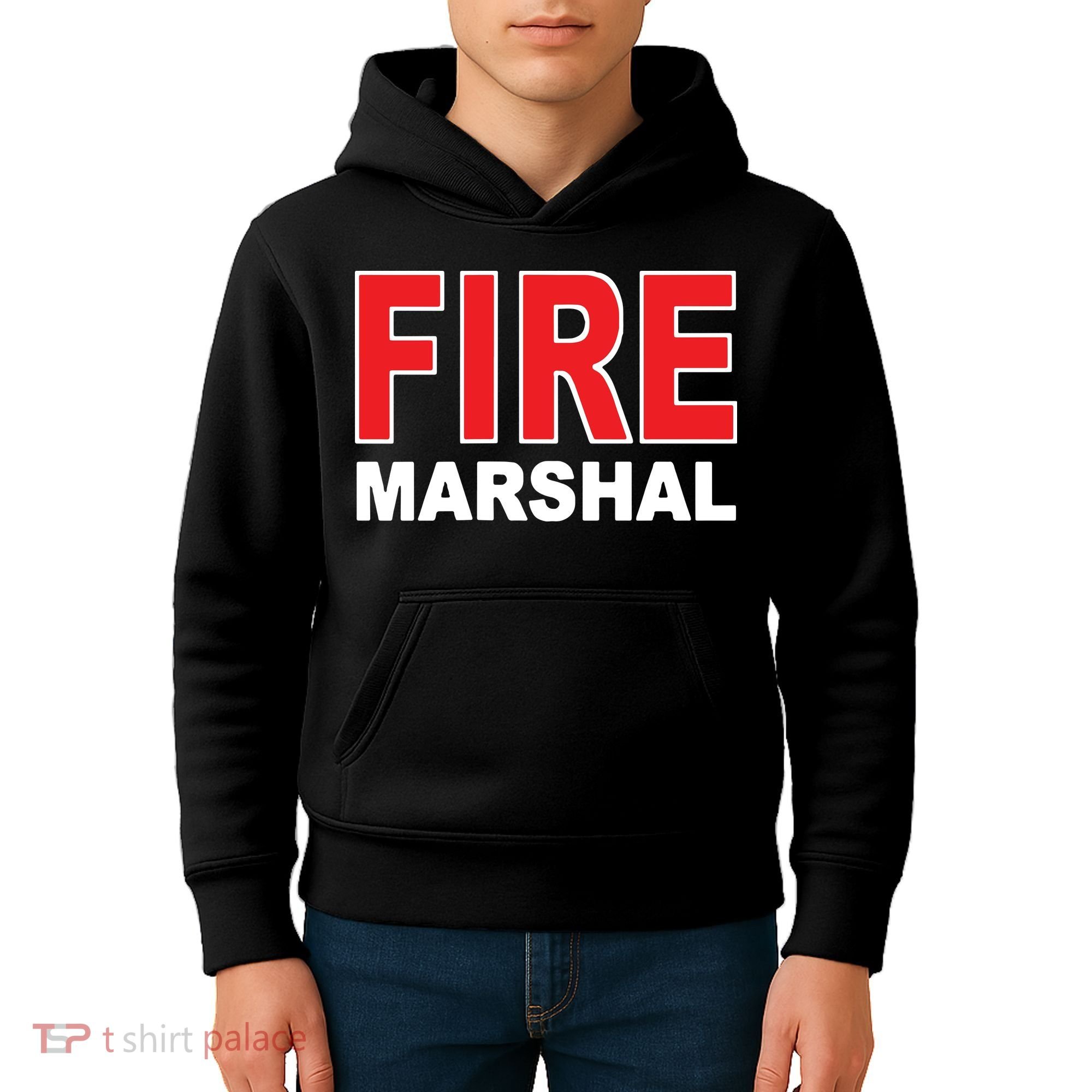 FIRE MARSHAL INVESTIGATOR COMMISSIONER FIREFIGHTER Kids Hoodie