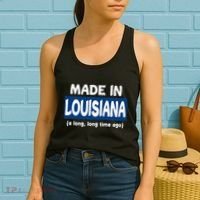 Funny Made In Louisiana A Long Long Time Ago Women's Tank Top thumb 2